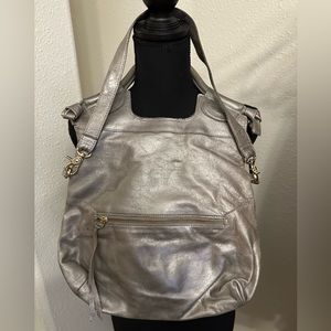 Foley + Corinna Silver Bag